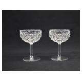 2 Fostoria Glass AMERICAN Champagne/Tall Sherbet