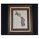 CURIOSITY Batik Painting by Eleanor Thompson