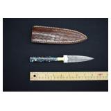 Custom Damascus Steel Dagger Knife