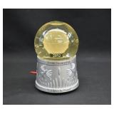 Ltd Ed WATERFORD Crystal TIME SQUARE Snowglobe