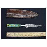 Custom Damascus Steel Dagger Knife