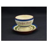 LONGPARK Torquay Pottery Mottoware Grapefruit Bowl