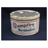 1920-30 Antique Campfire Marshmellow 5 lbs Tin