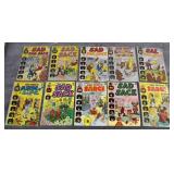 10 Harvey Comic Books (70
