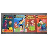 4 Whitman Comic Books from the 1970