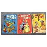 Mutt & Jeff #131, 132, 134 (1963) Comic Books