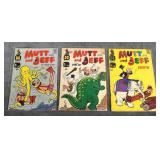Mutt & Jeff #135, 136, 137 (1963) Comic Books