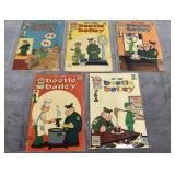 5 Charlton BEETLE BAILEY Comics (1970