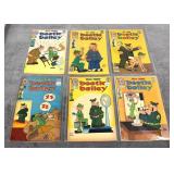 6 Charlton BEETLE BAILEY Comics (1970