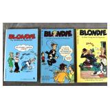 3 Vintage Blondie Paperback Comic Books (76-90)