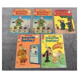 5 Charlton BEETLE BAILEY Comics