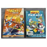 2 Mickey Parade French Softcover Books (1997/2002)