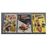 Mutt & Jeff #143, 144, 146 (1965) Comic Books