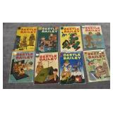 8 DELL Beetle Bailey Comics (50s-60s)