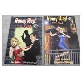 HONEY WEST & THE CAT #1-2 Comic Book