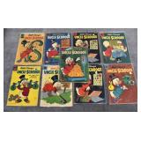 9 DELL Uncle Scrooge McDuck Comics (50s-60s)