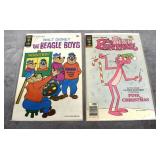2 Gold Key Comics BEAGLE BOYS & PINK PANTHER