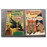 1969 Beetle Bailey #67-68 Comic Books