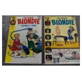 Charlton Comics BLONDIE #140 & 148 (1960-61)