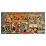 11 Charlton Comics BLONDIE (1969-73)