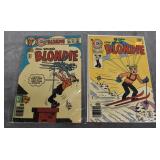 Charlton Comics BLONDIE #219 & 222 (1976)