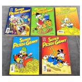 5 Super Picsou Géant #64, 72, 75, 77, 79