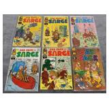 6 Harvey SAD SACK Comic Books (60