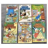 6 Gladstone Walt Disney Donald Duck Comics 1990