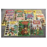 11 Harvey SAD SACK & SARGE Comic Books (70