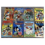 8 Gladstone Walt Disney Donald Duck Comics 1990