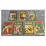 Blondie Comics #26,31,36,38,39,42,46 (1951-1952)