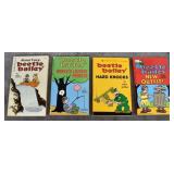 4 Vintage Beetle Bailey Paperback Comic books
