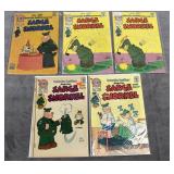 5 BEETLE BAILEY Sarge Snorkel Comics