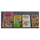 4 Vintage Beetle Bailey Paperback Comic books