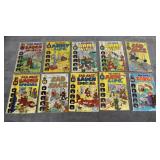 10 Harvey SAD SACK & SARGE Comic Books (70