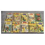 10 Harvey SAD SACK & SARGE Comic Books (70