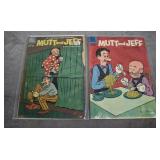 Dell Comics MUTT and JEFF #105 & 110 (1950