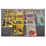 10 Harvey SAD SACK & SARGE Comic Books (70