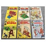 6 Harvey SAD SACK Comic Books (60