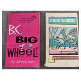 2 Vintage Paperback Comic Books (1970s)