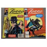 Marvel Zorro Comics 1-2 (1990)
