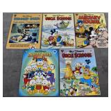 5 Gladstone Disney Paperback Comic Albums