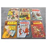 6 Harvey SAD SACK Comic Books (60