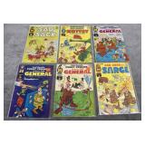 6 Harvey SAD SACK Comic Books (60