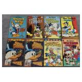 8 Gladstone Walt Disney Donald Duck Comics 1990