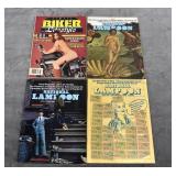 4 National Lampoon + Biker Magazines (70s-80s)