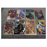 8 Marvel/DC/IMAGE #1s (80s-90s) Comics