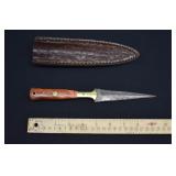 Custom Damascus Steel Dagger Knife