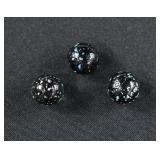 3 Valcor SPECKLED CONFETTI Marbles