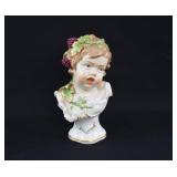 Carl Thieme Potschappel Porcelain ALLEGORY OF FALL